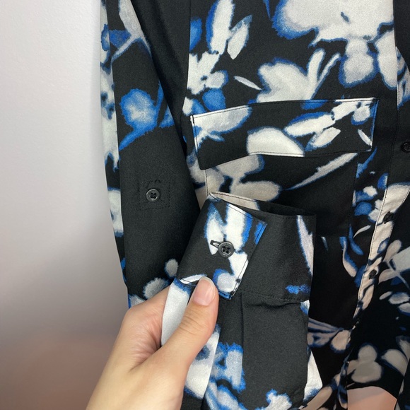 Calvin Klein Floral Shirt - Picture 2 of 5